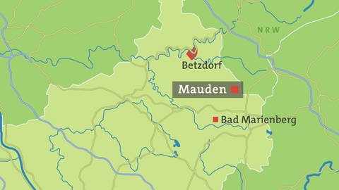 hzl-Mauden-Karte (Foto: SWR)