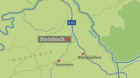 Steinbach Karte (Foto: SWR)