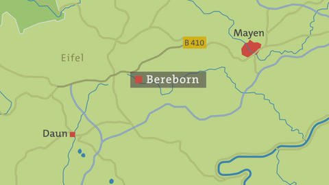 Karte von Bereborn (Foto: SWR)