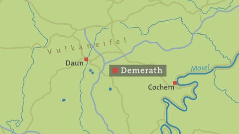 Demerath - Karte (Foto: SWR)
