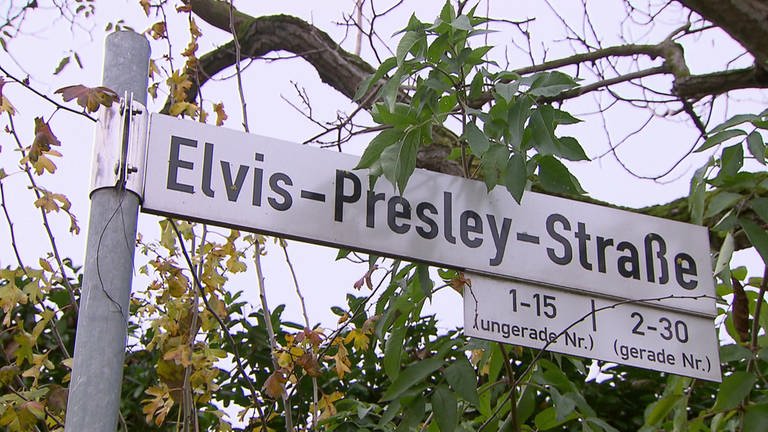 Hochstadt-_Elvis-Presley-Strasse_Strassenschild (Foto: SWR)