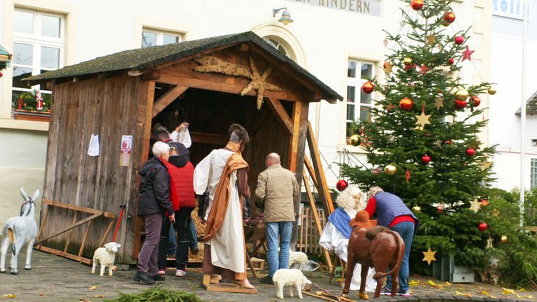 Genheim - Weihnachtsmarkt (Foto: SWR)