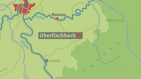 Oberfischbach - Karte