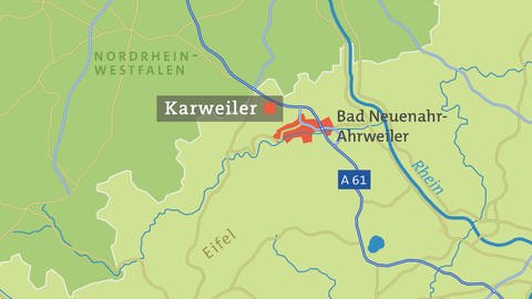 Karweiler - Karte (Foto: SWR)