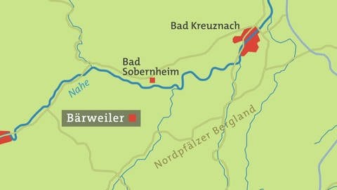 Bärweiler - Karte (Foto: SWR)