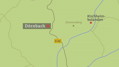 Karte Dörnbach (Foto: SWR)