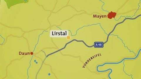 Karte von Lirstal (Foto: SWR, SWR -)