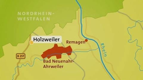 Karte Holzweiler (Foto: SWR, SWR -)