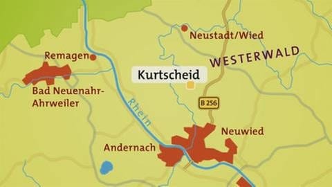 Karte Kurtscheid (Foto: SWR, SWR -)