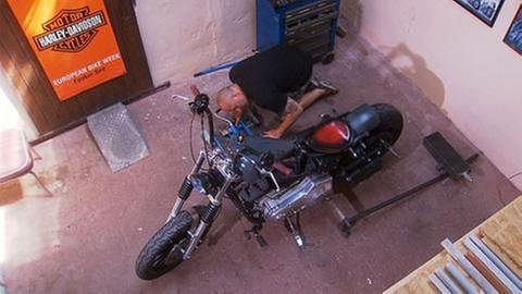 Faible für Harley Davidson (Foto: SWR, SWR -)