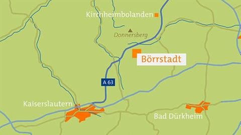 Börrstadt - Karte (Foto: SWR, SWR -)