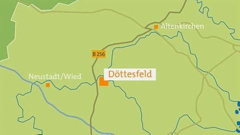 Karte Döttesfeld