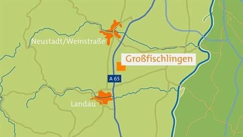 Großfischlingen - Karte (Foto: SWR, SWR -)