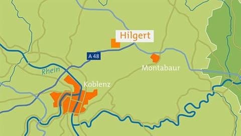Karte von Hilgert (Foto: SWR, SWR -)