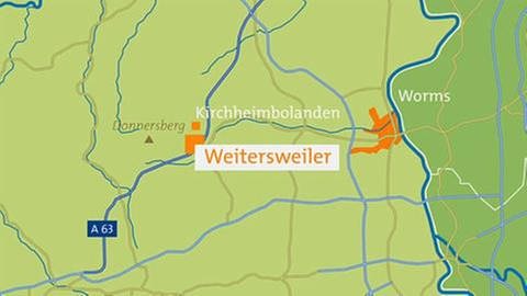 Weitersweiler - Karte (Foto: SWR, SWR -)