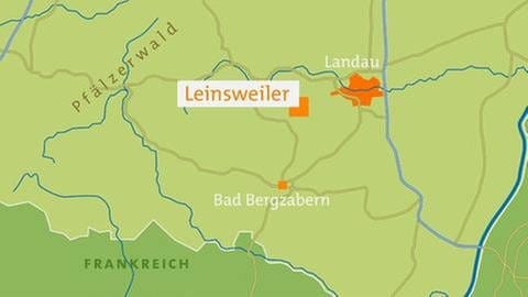 Karte von Leinsweiler (Foto: SWR, SWR -)