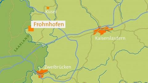 Karte von Frohnhofen (Foto: SWR, SWR -)