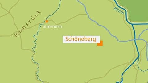 Karte von Schöneberg (Foto: SWR, SWR -)