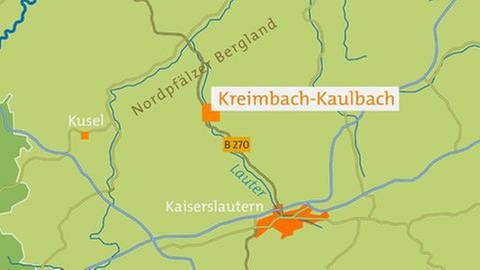 Karte von Kreimbach-Kaulbach (Foto: SWR, SWR -)