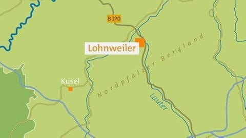 Karte von Lohnweiler. (Foto: SWR, SWR -)