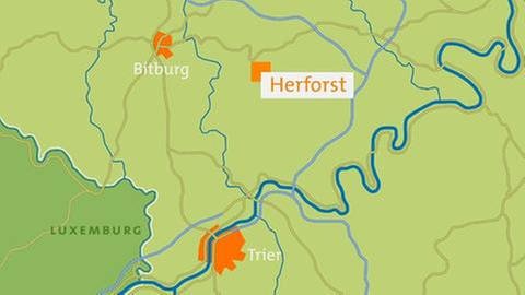 Karte von Herforst (Foto: SWR, SWR -)
