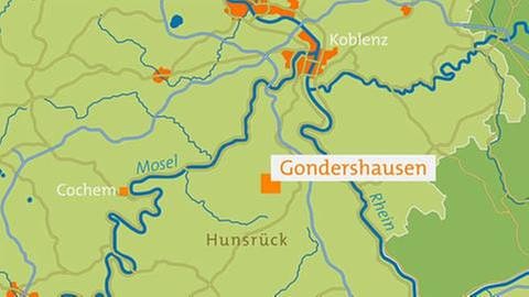 Gondershausen - Karte (Foto: SWR, SWR -)