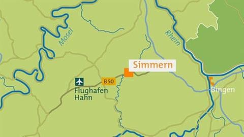 Karte Simmern (Foto: SWR, SWR -)