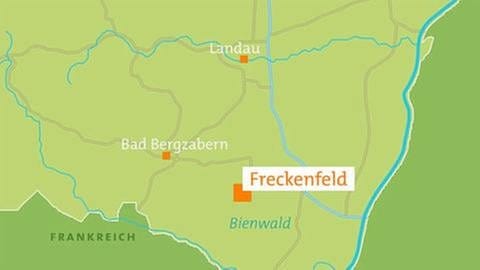 Karte Freckenfeld (Foto: SWR, SWR -)
