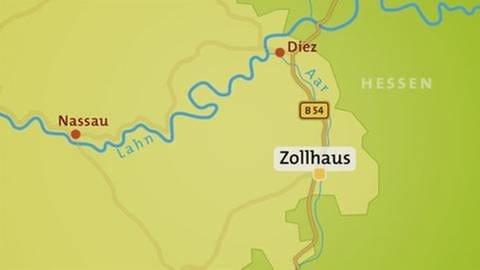 Zollhaus - Karte (Foto: SWR, SWR -)