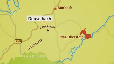 Deuselbach - Karte (Foto: SWR, SWR -)