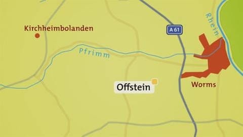 Offstein - Karte (Foto: SWR, SWR -)