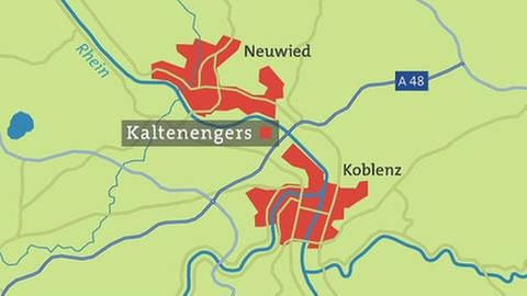 Karte von Kaltenengers (Foto: SWR, SWR -)