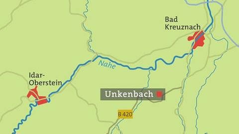 Karte von Unkenbach (Foto: SWR, SWR -)