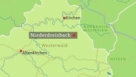 Karte von Niederdreisbach (Foto: SWR, SWR -)