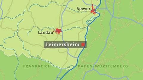 Karte von Leimersheim (Foto: SWR, SWR -)