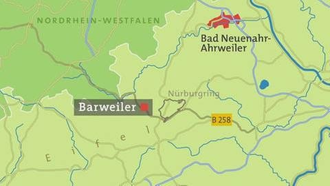 Karte von Barweiler (Foto: SWR, SWR -)
