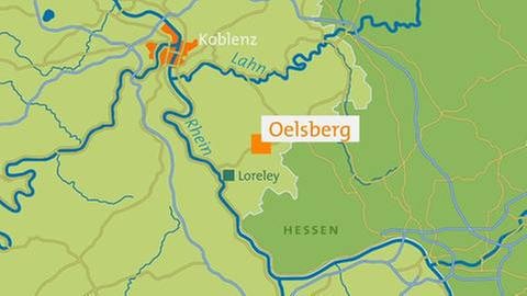 Karte von Oelsberg (Foto: SWR, SWR -)
