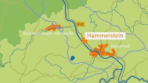 Karte von Hammerstein (Foto: SWR, SWR -)