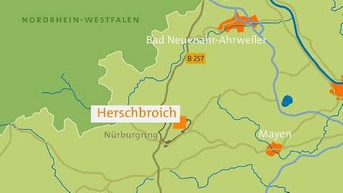 Karte von Herschbroisch (Foto: SWR, SWR -)