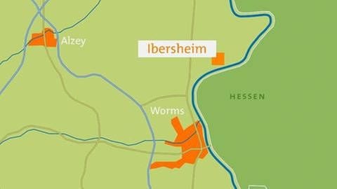 Ibersheim - Karte (Foto: SWR, SWR -)