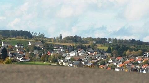 Blick auf den Ort Schillingen