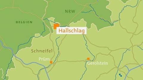 Hallschlag - Karte (Foto: SWR, SWR -)