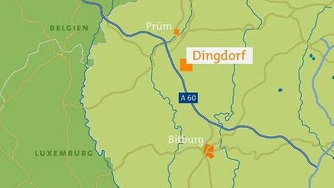 Karte von Dingdorf (Foto: SWR, SWR -)