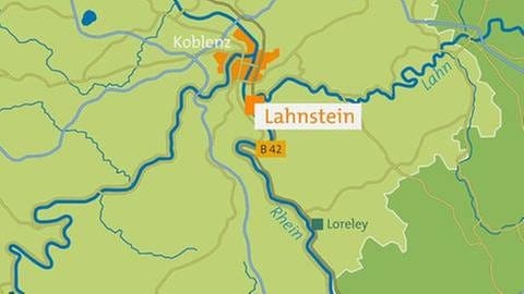 Karte Lahnstein (Foto: SWR, SWR -)