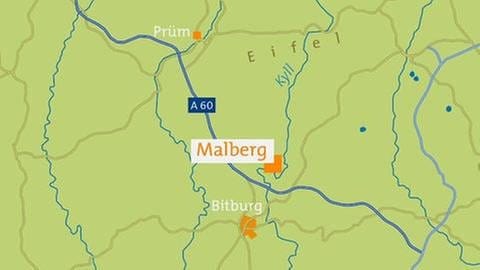 Karte von Malberg (Foto: SWR, SWR -)