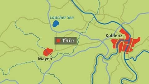 Karte von Thür (Foto: SWR, SWR -)