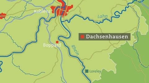 Karte von Dachsenhausen (Foto: SWR, SWR -)