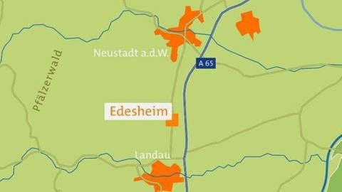 Edesheim Karte (Foto: SWR, SWR -)