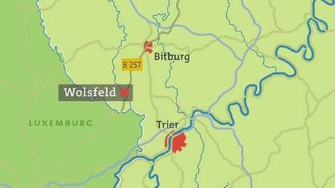 Karte von Wolsfeld (Foto: SWR, SWR -)