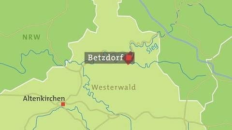 Karte von Betzdorf (Foto: SWR, SWR -)